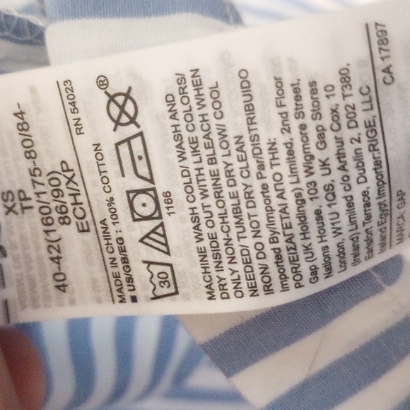 LOVE BY Gap button downshirt size xs - Picture 5 of 6